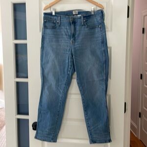 J.Crew 9" vintage straight jean with side slit